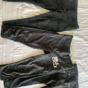 Set of 3 Lululemon Crops- all Size 6